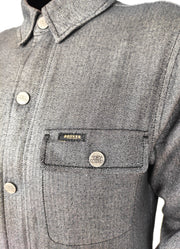 ROKKER Damen Motorradhemd Boston Rider Hemdjacke Grau