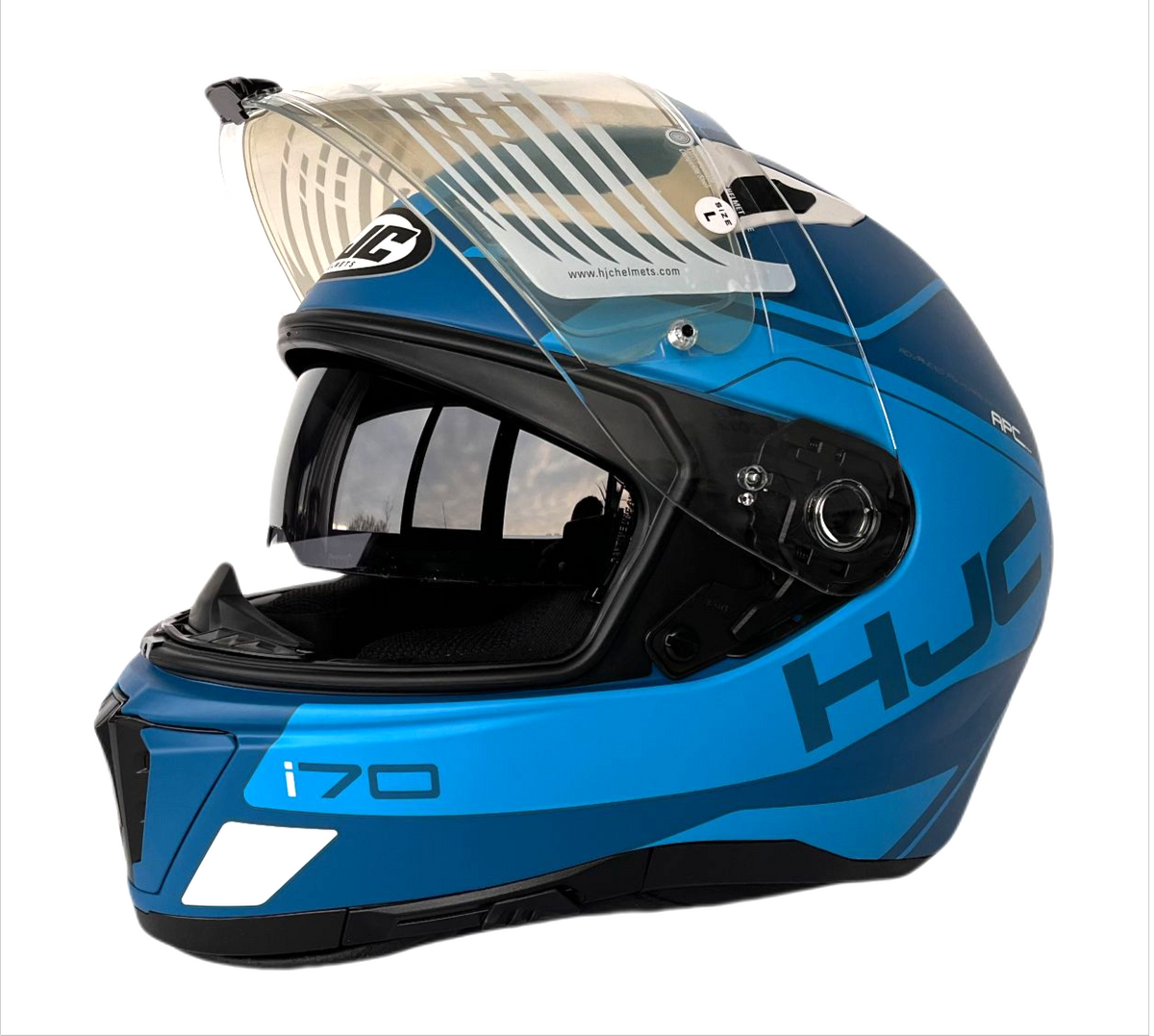 HJC i70 Helmet Karon Blue MC2SF – biker-zone-com - Main Image