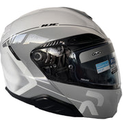 HJC RPHA 91 Combust Klapphelm Grau Weiß