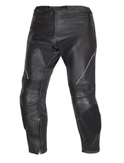 High-quality motorcycle leather pants black mod. Sports-1