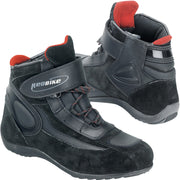 Redbike kurze Motorradboots REBELL aus Leder mit Knöchelschutz