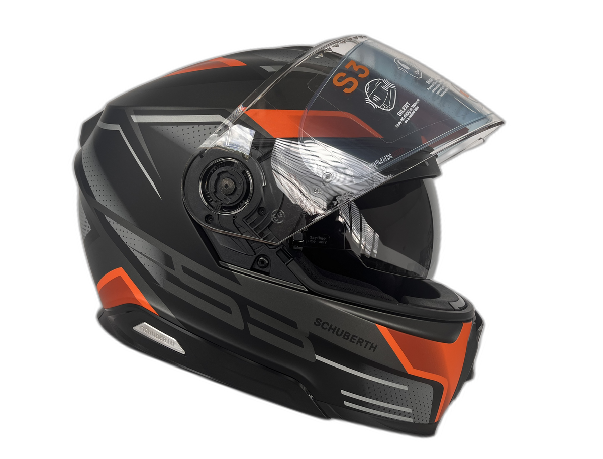 Schuberth S3 Storm Orange Helmet size Large