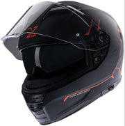 SPEC-X Helm STINGER Schwarz Matt Rot 