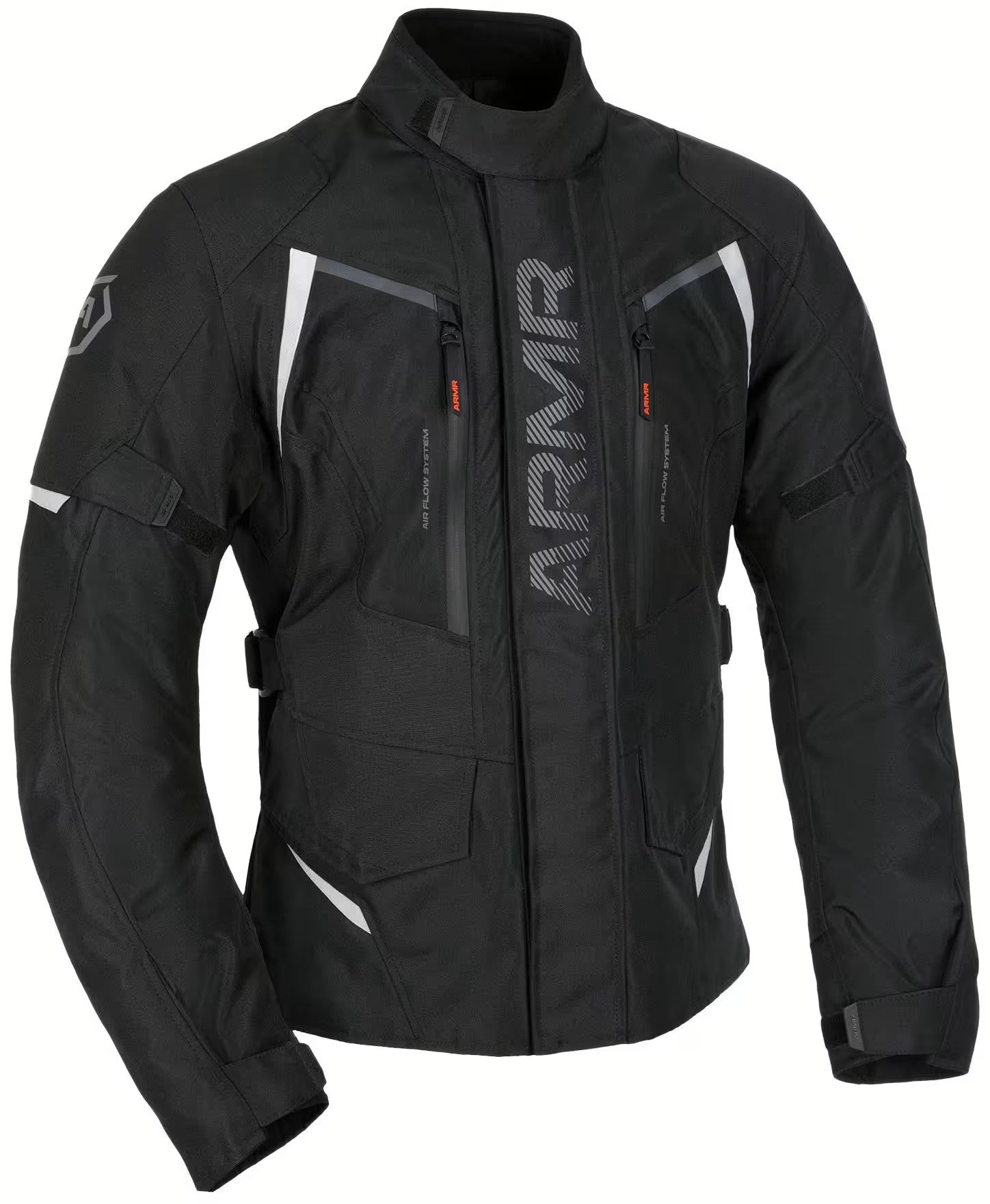 ARMR Motorrad Jacke Kiso 4.0 Textiljacke Schwarz Rot