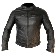 XLS Motorradjacke Lederjacke inkl. Thermoweste Gr. XL