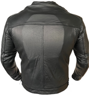 XLS Motorradjacke Lederjacke inkl. Thermoweste Gr. XL
