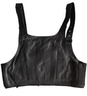 iXS Hosenaufsatz Hosenlatz Lederlatz Hosenträger Gr. 40 42 44 50