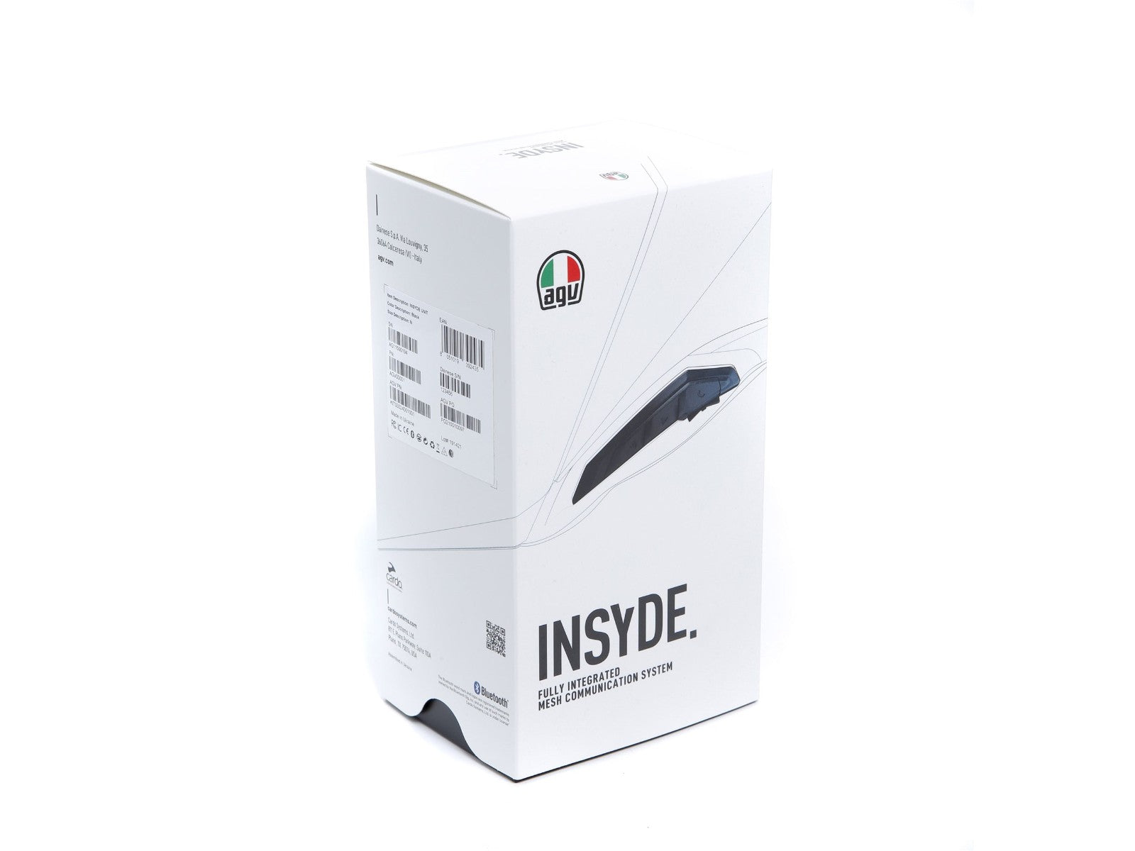 AGV Insyde Bluetooth Headset Mesh Kommunikation Intercom