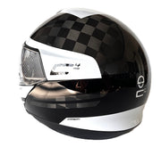 Schuberth C4 Pro Carbon Tempest White Klapphelm Weiß Gr. XS