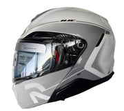 HJC RPHA 91 Combust Klapphelm Grau Weiß