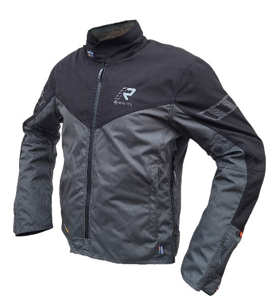 RUKKA Start R Herren Motorradjacke schwarz grau Textiljacke