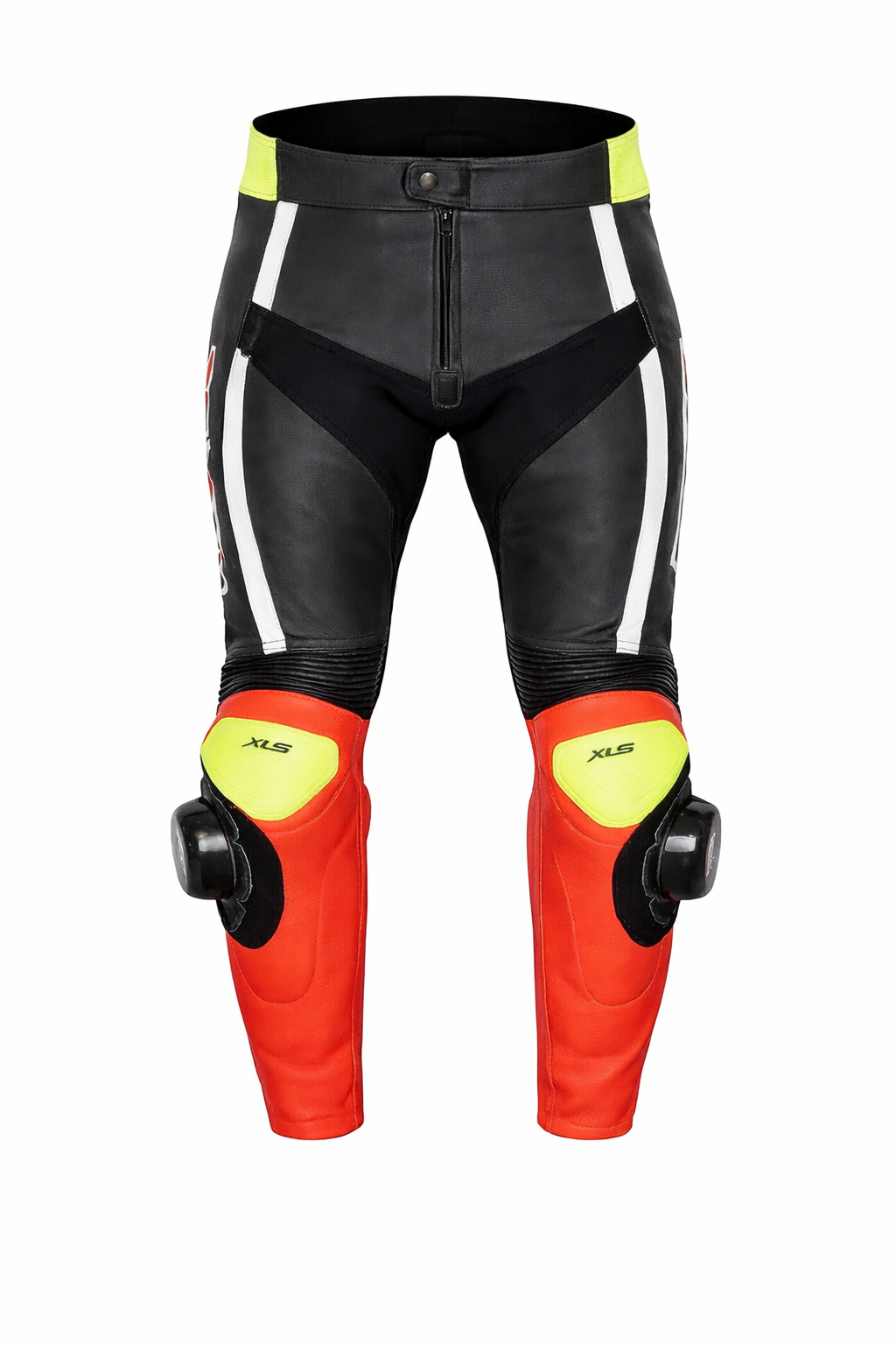 Women's Leather Pants STRIKER Motorcycle Pants Black