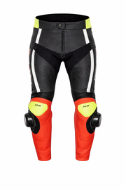 Women's Leather Pants STRIKER Motorcycle Pants Black