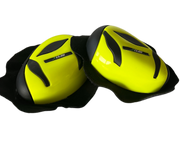 Knieschleifer  Schleifpads von XLS Knee Slider Neongelb Rot Schwarz Grau Weiß