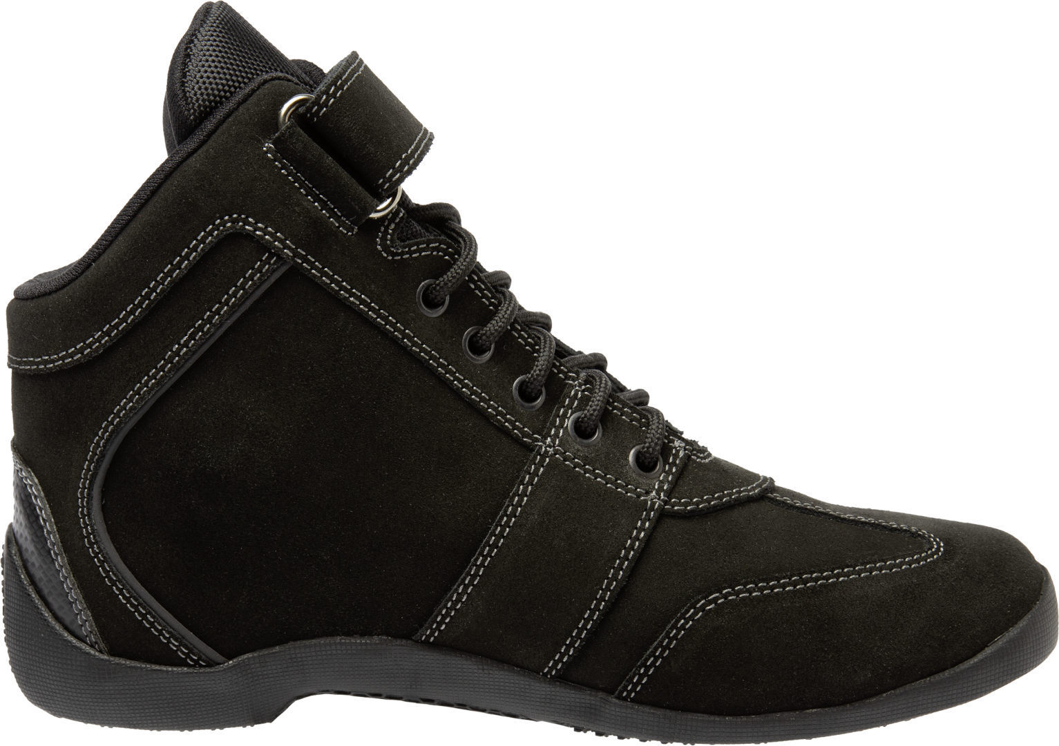 Imola kurze Motorradschuhe Boots aus Leder mit Knöchelschutz